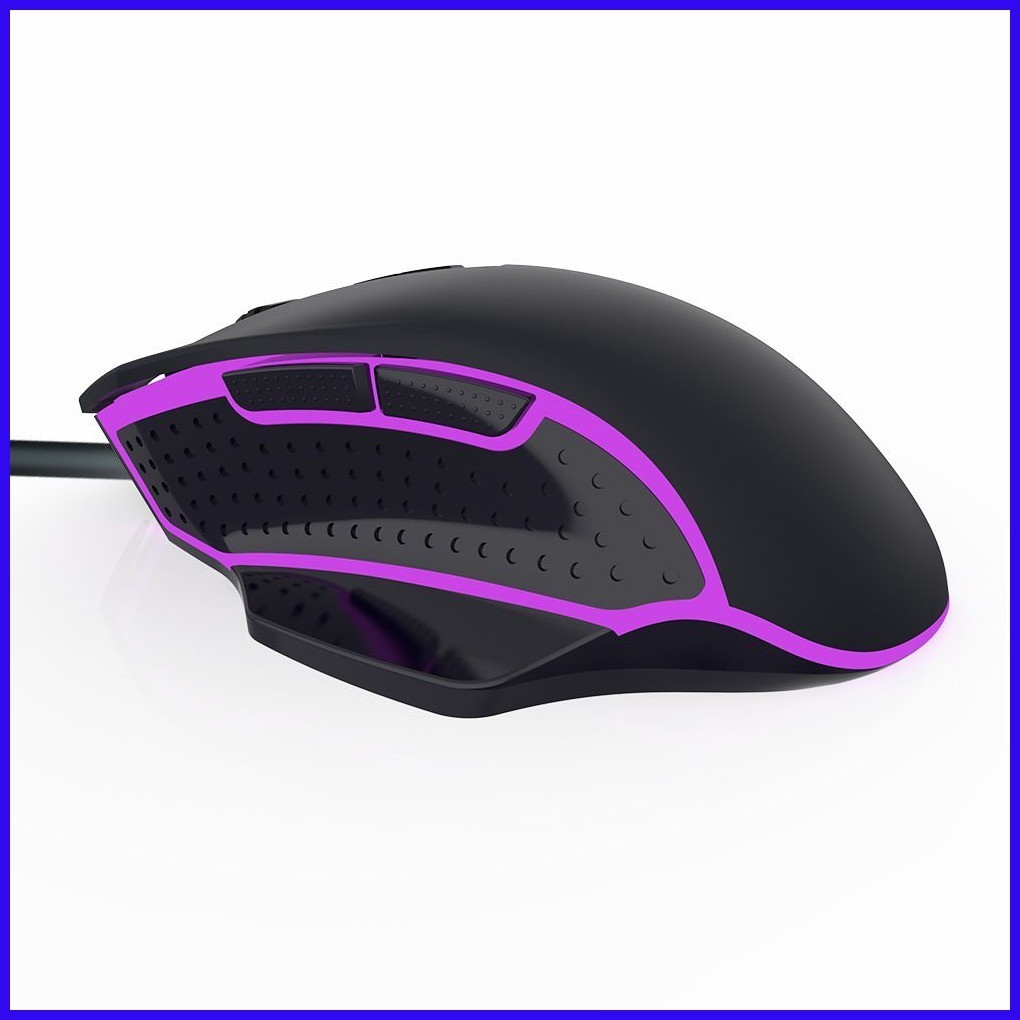 ۩ Zeus® M550 ( Black Mamba ) Wired Gaming Mouse With Breathing