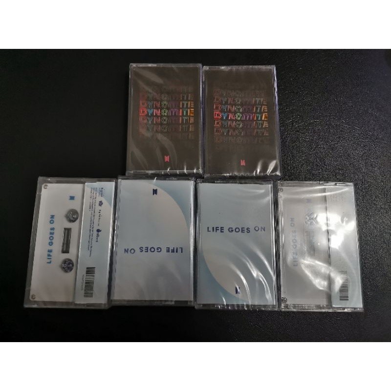 [READ DESCRIPTION] BTS LIFE GOES ON AND DYNAMITE CASSETTE | Shopee ...