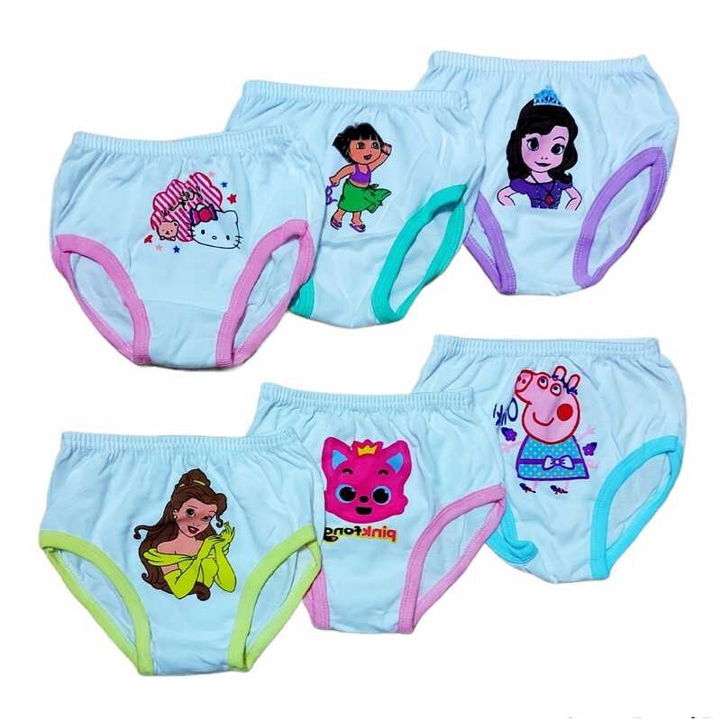 6pcs Dido's PANTY for Age 0-7 years Old 100% Pure Cotton Mall Quality ...