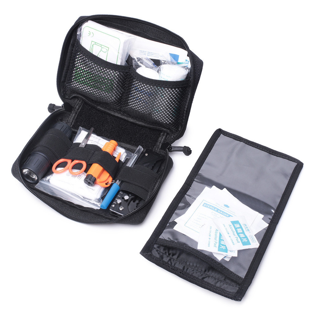 LUC Outdoor Practical Molle System EDC Emergency Tool Survival Kit IFAK ...