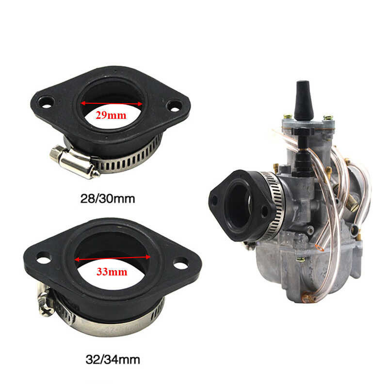 Motorcycle Adapter Inlet Intake Pipe Rubber Mat Para sa Piaggio Zip ...