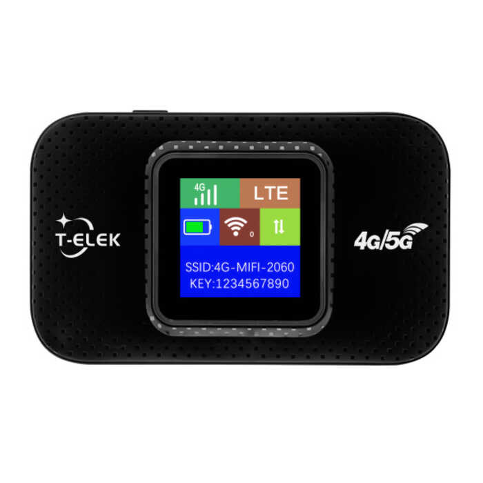 T-elek Mini 4G Portable Router for High Speed Internet Access, Portable ...