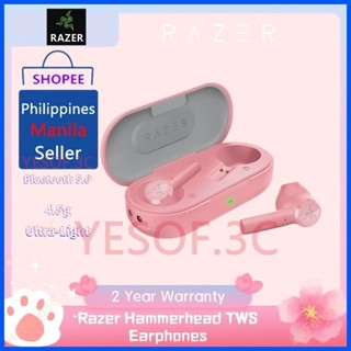 ☸ Razer Hammerhead True Wireless Earbuds pink earbuds Bluetooth 5.0 TWS ...