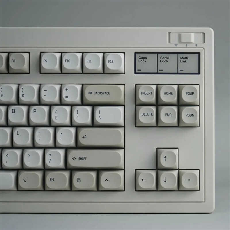 Retro MA 131Keys Profile Keycaps Korean Japanese PBT Simplism ISO ...