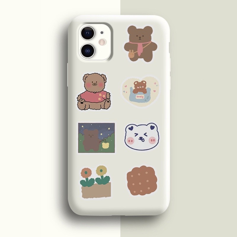 100pcs Cute Cartoon Korean Bear Stickers for Kids Scrapbooking,Lovely ...