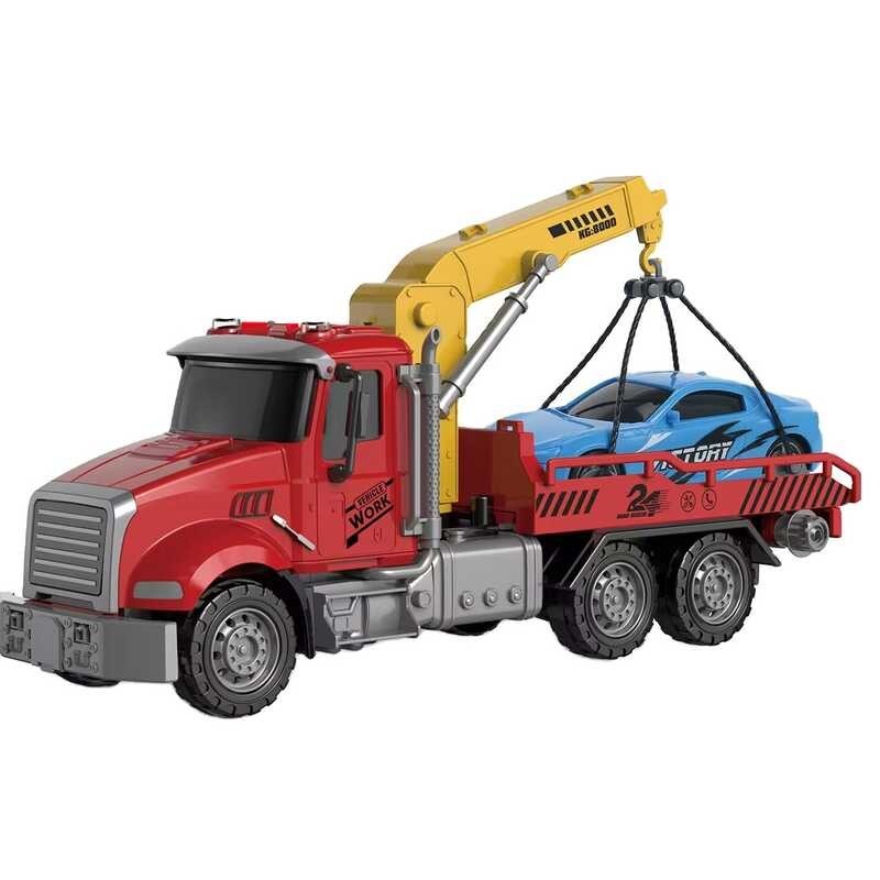 Tonka Trucks For Boys Tow Truck Toy With Hook And Car Friction - Main Image
