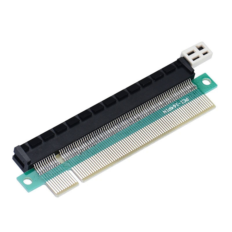 90/180 Degree PCI Express 16X Male to Female PCIE Riser Card PCI-E X16 ...