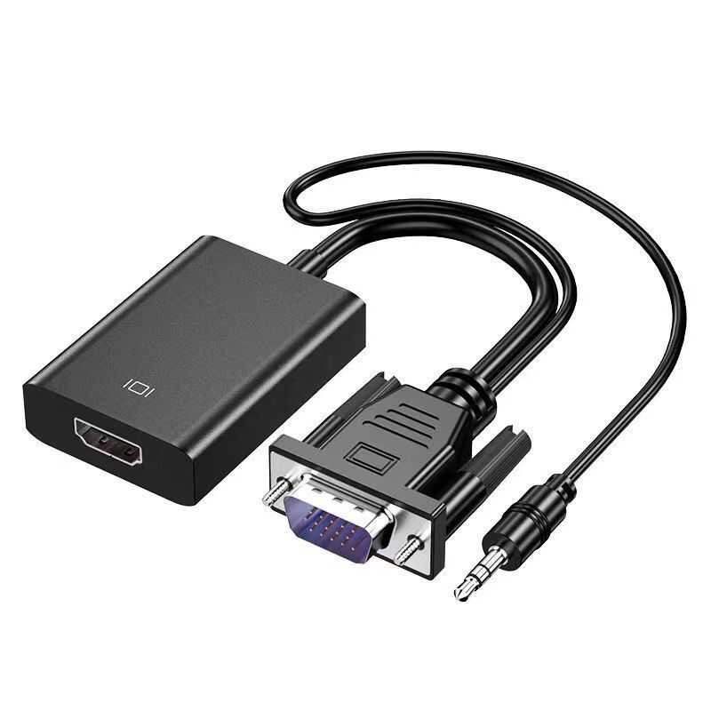 VGA to HDMI converter, computer TV projector, high-definition adapter ...