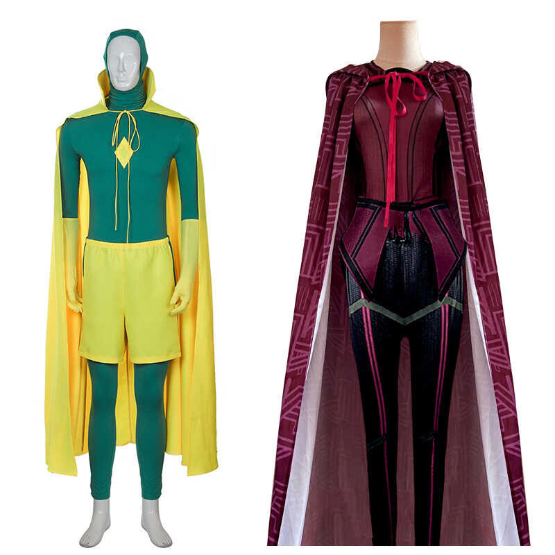 Wanda Vision cosplay costume Crimson Witch cosplay performance costume ...