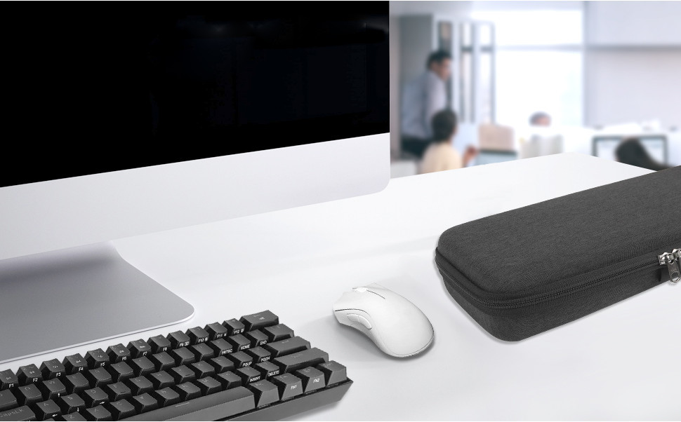Geekria Keyboard Case for 61 Keys Mechanical Keyboards, Compatible with ...