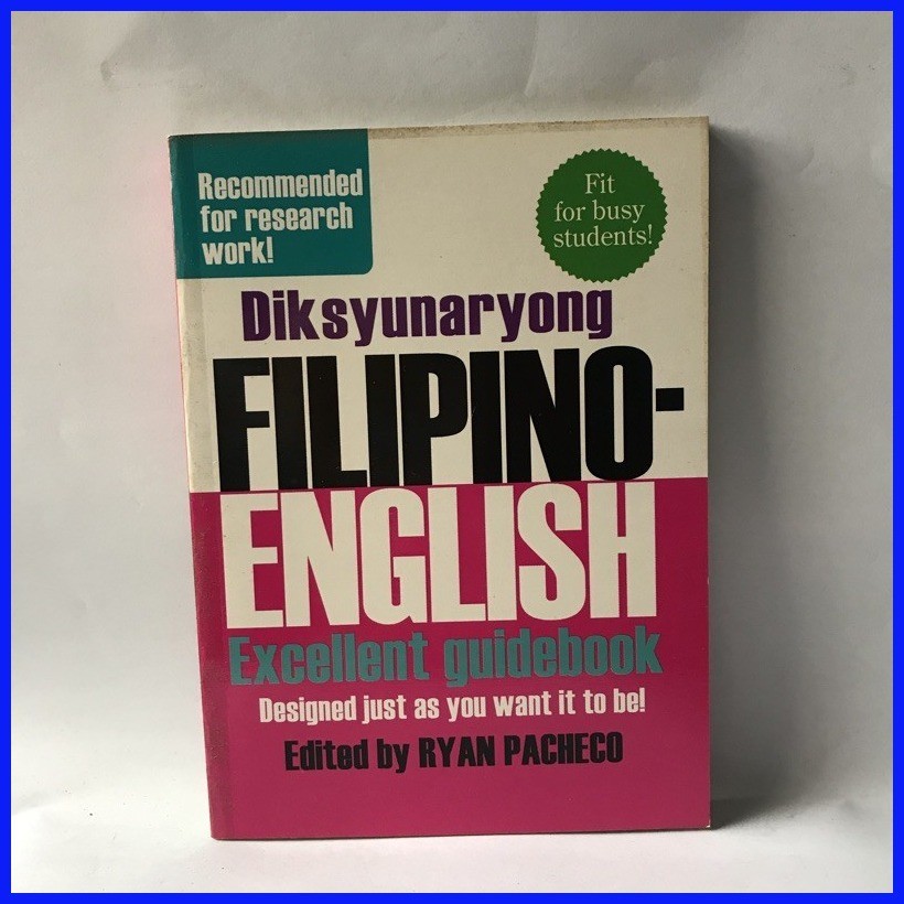 Filipino - English Dictionary (Dic-004) | Shopee Philippines