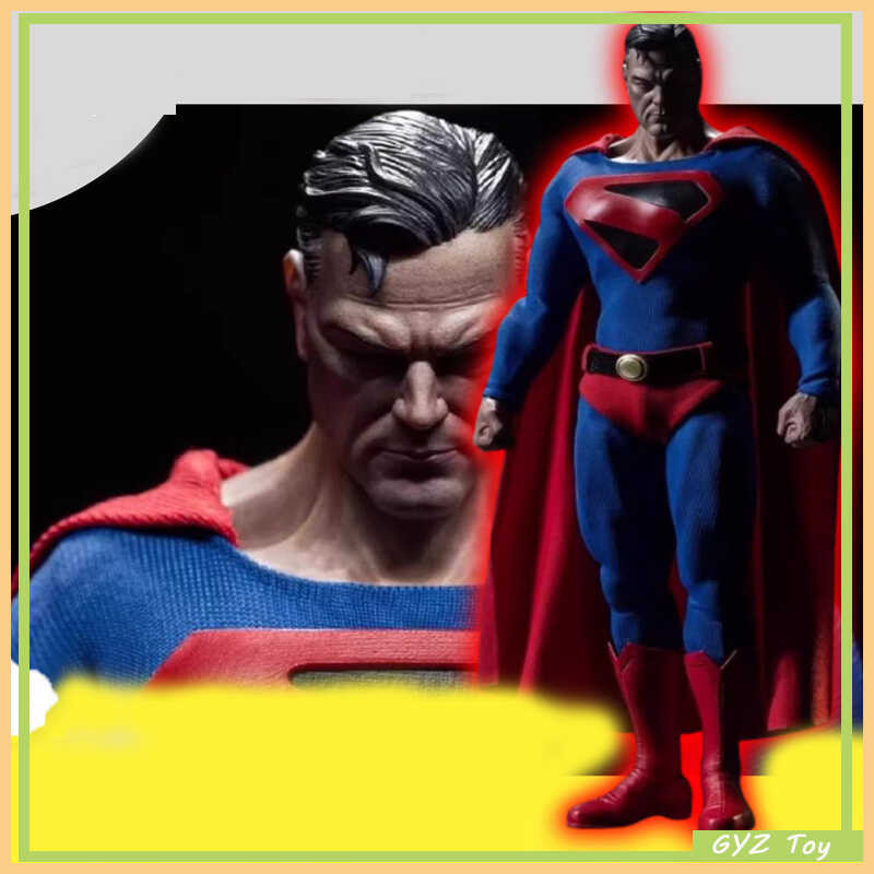 Gong Hottoys 1/12 Scale Male Soldier Superman Hero Dc Kingdom Come Full ...