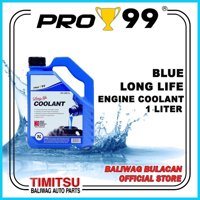 ๑ PRO99 LONG LIFE RADIATOR COOLANT BLUE 1L PART NO. PRC-4023-1L ...