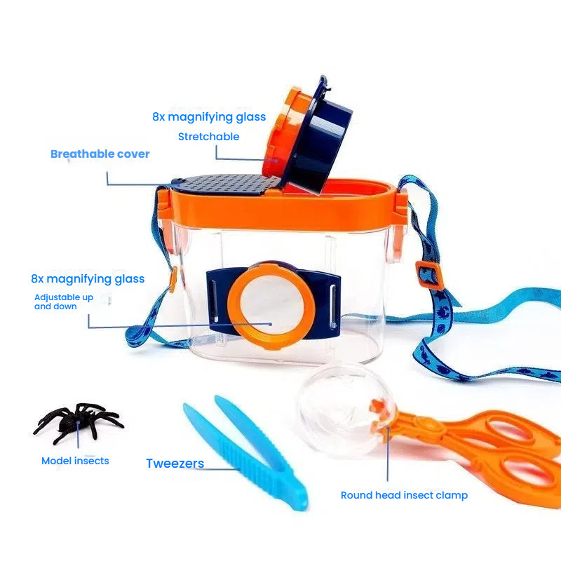 Children Insect observation box Portable Science Experiment Explorer ...