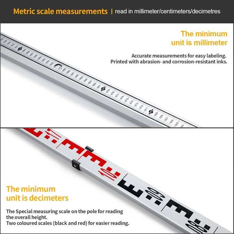 Aluminum FIRECORE Alloy 3M High Precision Tower Ruler For Rotary Laser ...