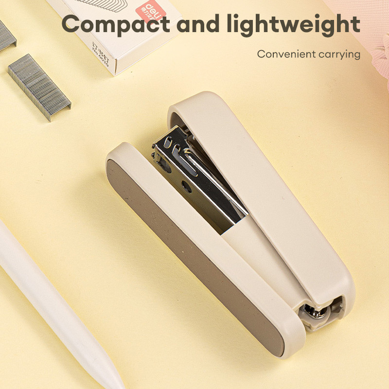 Deli Stapler Suit Mixed 1 Set School Office Equipment 0221PRO | Shopee ...