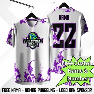 Free Custom Name NumberVolleyball Sublimation T Shirt New Design