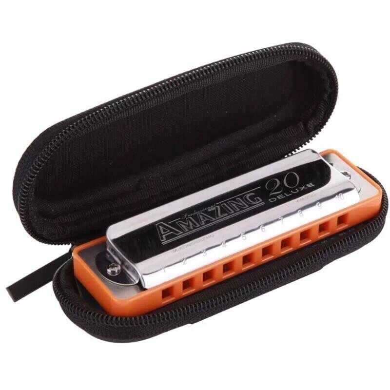 Diatonic Professional KONGSHENG Amazing 20 Deluxe Harmonica 10 Holes ...