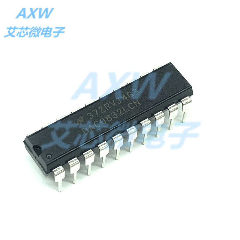 DAC0832 DAC0832LCN direct insertion DIP-20 8-bit analog-to-digital ...
