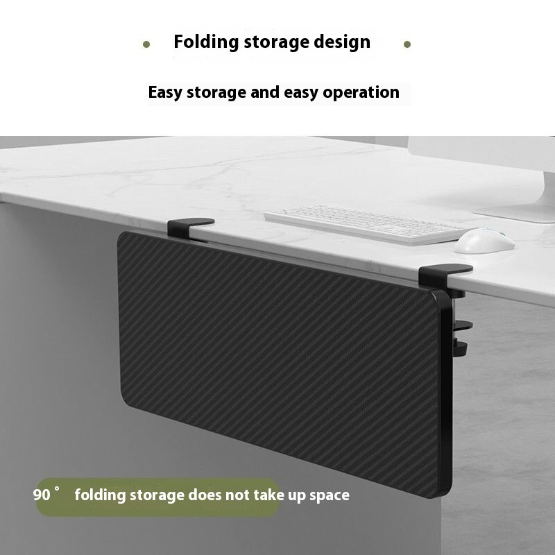 [SG stock][under desk keyboard tray]Computer Keyboard Bracket Rounded ...