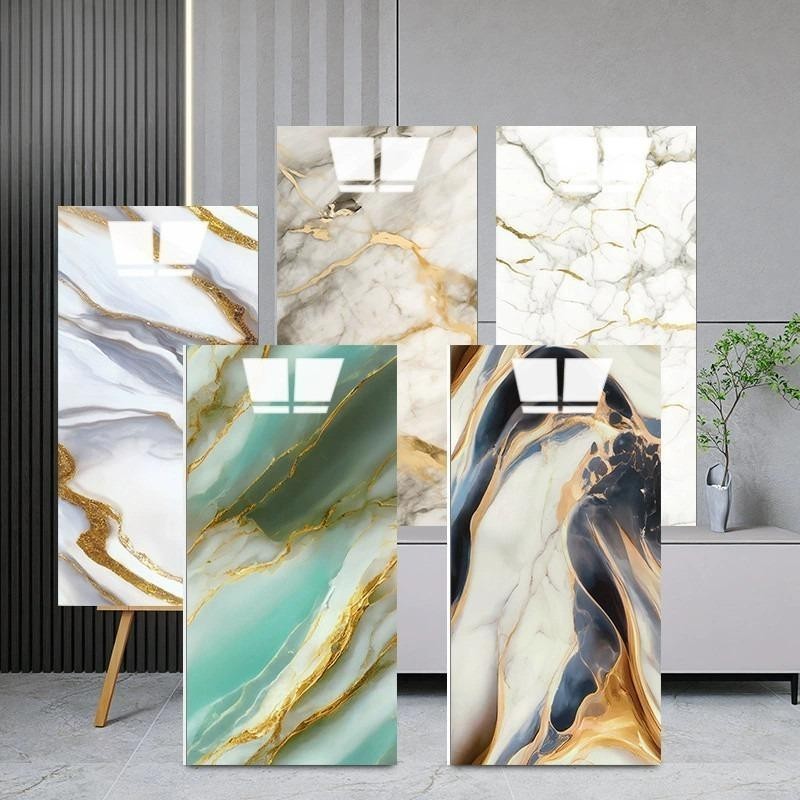30x60cm Wallpaper 3d Waterproof Self Adhesive Wall Tile Pvc Vinyl Peel ...