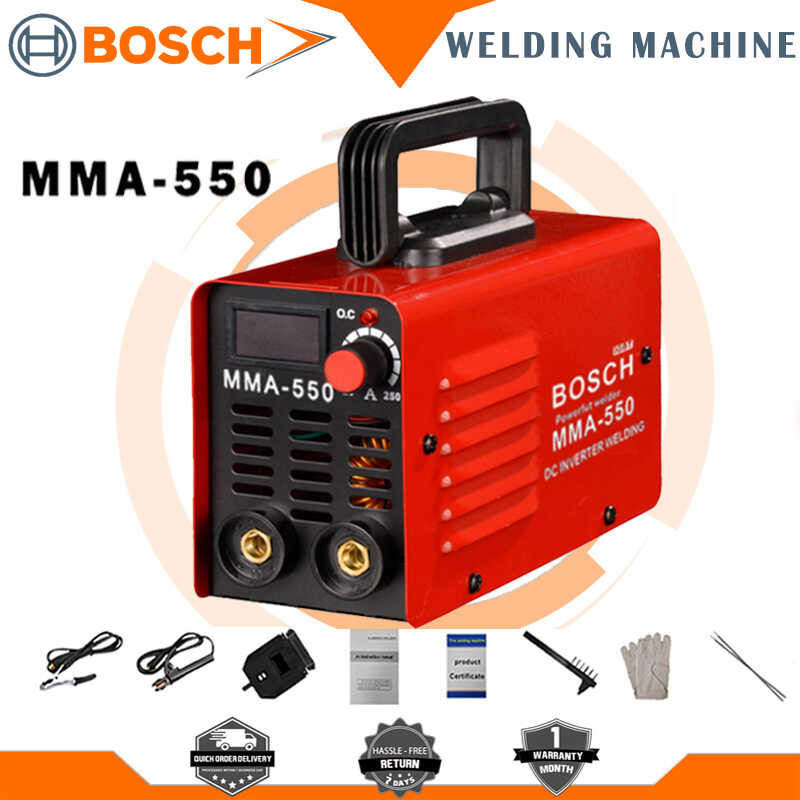 BOSCH MMA-550 Portable Electric Welding hine IGBT Technology Digital ...