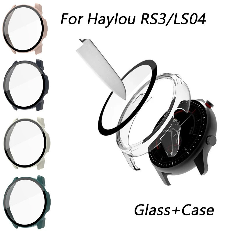 HaylouRS3 HaylouLS04 Luxury Hard Edge PC Tempered Glass Film Shell ...