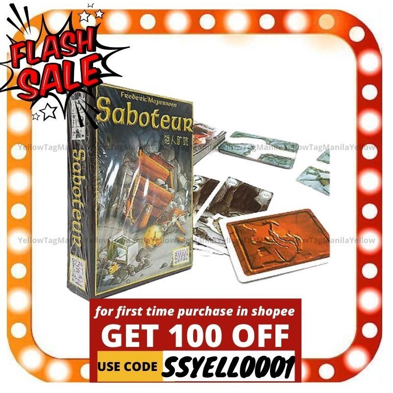 ஐ ☢ ☈ Saboteur Card Game Shopee Philippines
