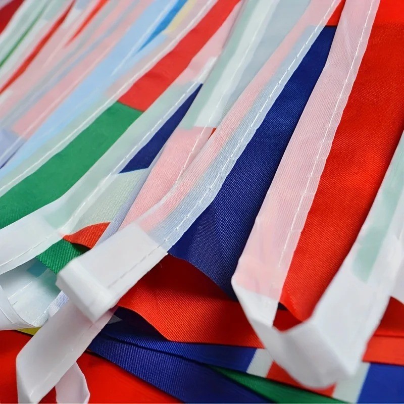 1Set 48 flags String Flag Countries Around The World Nations 48 Teams ...