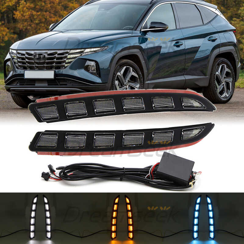 Set De 7 Luces LED Interiores 5000K Para Hyundai Tucson NX4 2020 – Blanco Frío, CANbus, 3W C/u