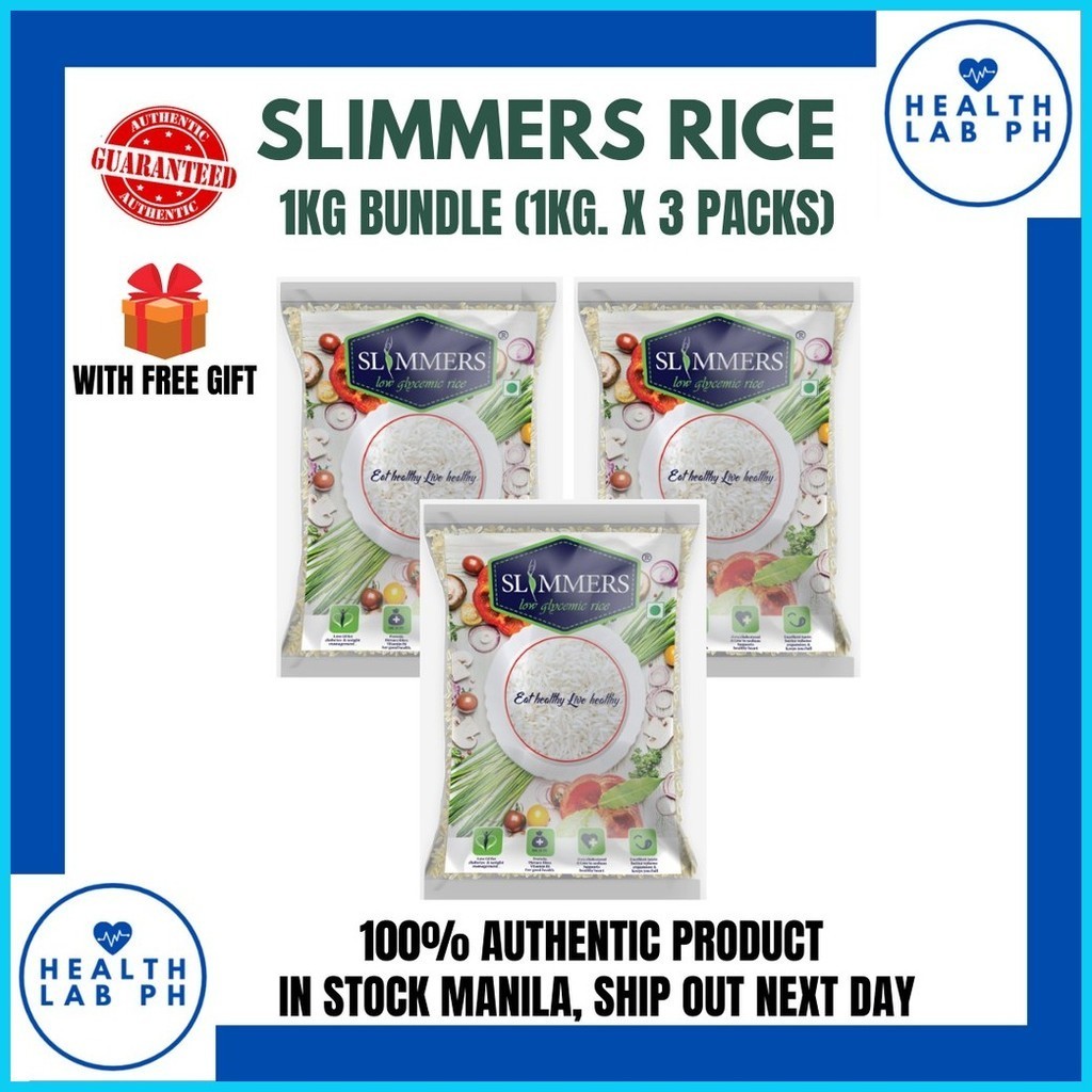 ⊕ ☃ ☜ (BUNDLE OF 3) Slimmers Rice Healthy White Rice Good for Diabetics
