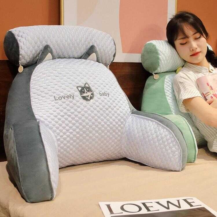 Back Rests Sitting In Pillow Bed Chair Arm Pillows For