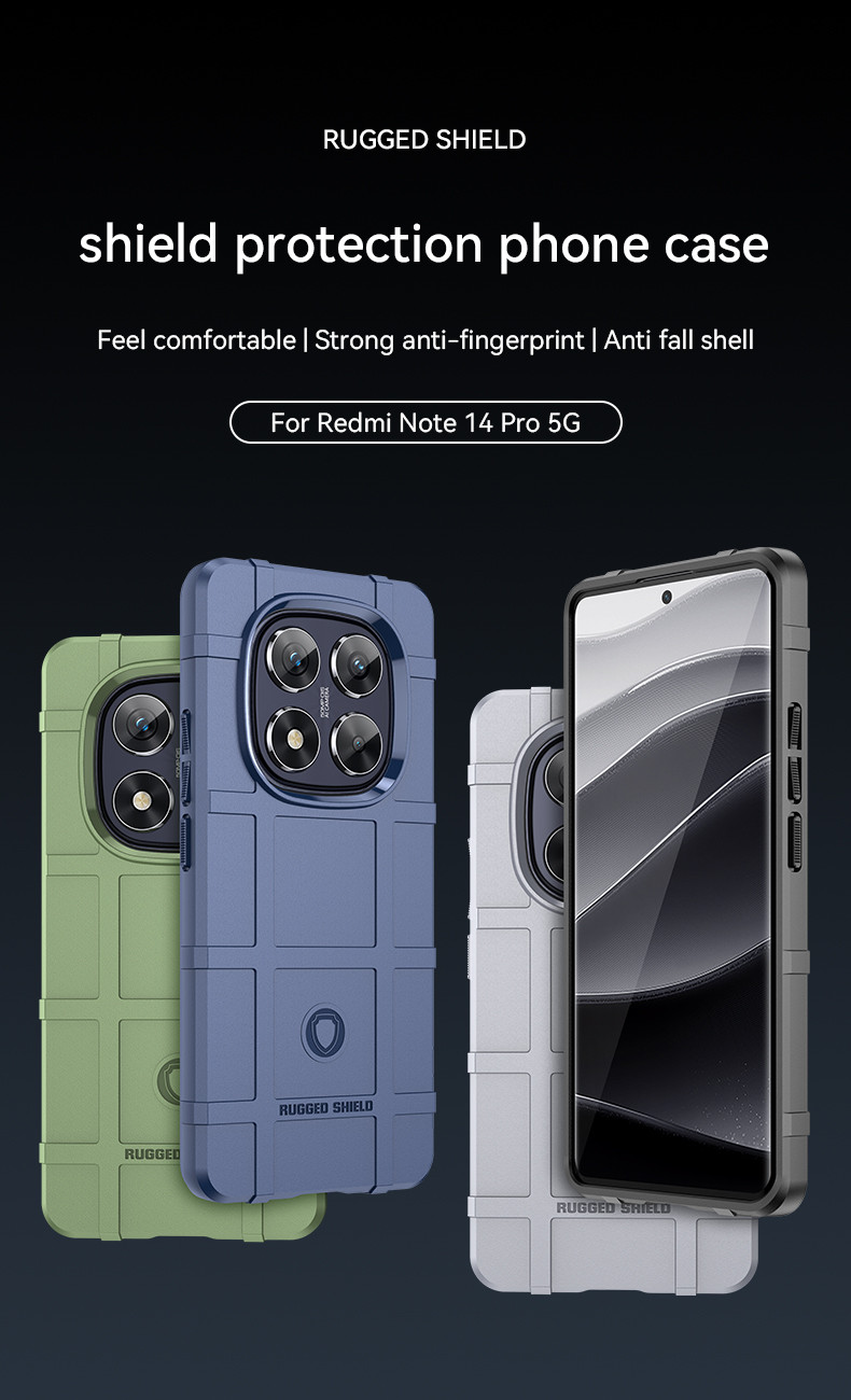 Shockproof Hard Case for Xiaomi Redmi Note 14 Pro Plus 14C 4G Note14 ...