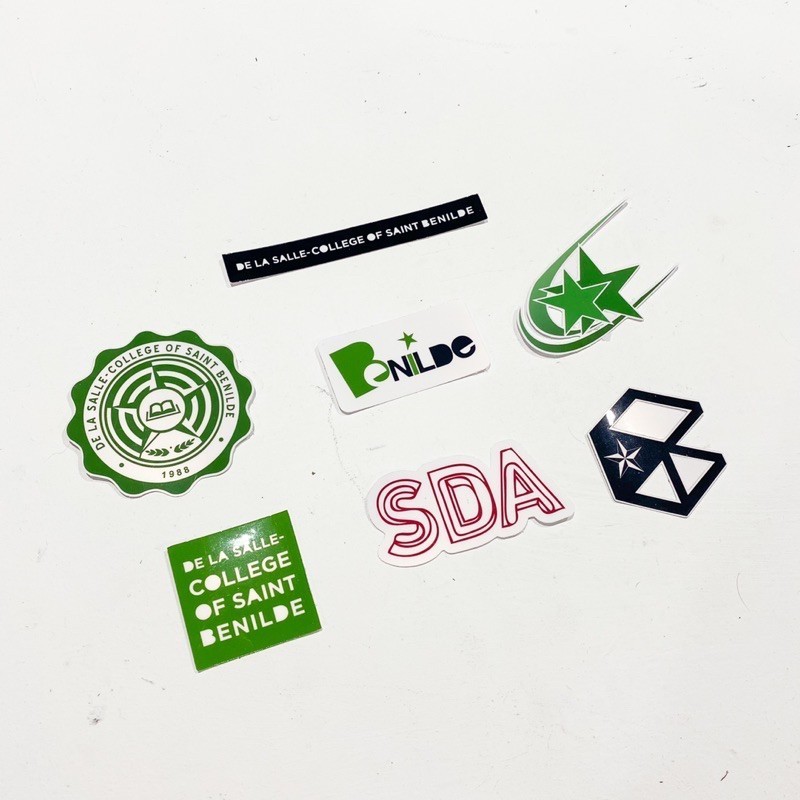 ⊙ Brand New Custom Waterproof College of Saint Benilde Sticker Pack SDA ...