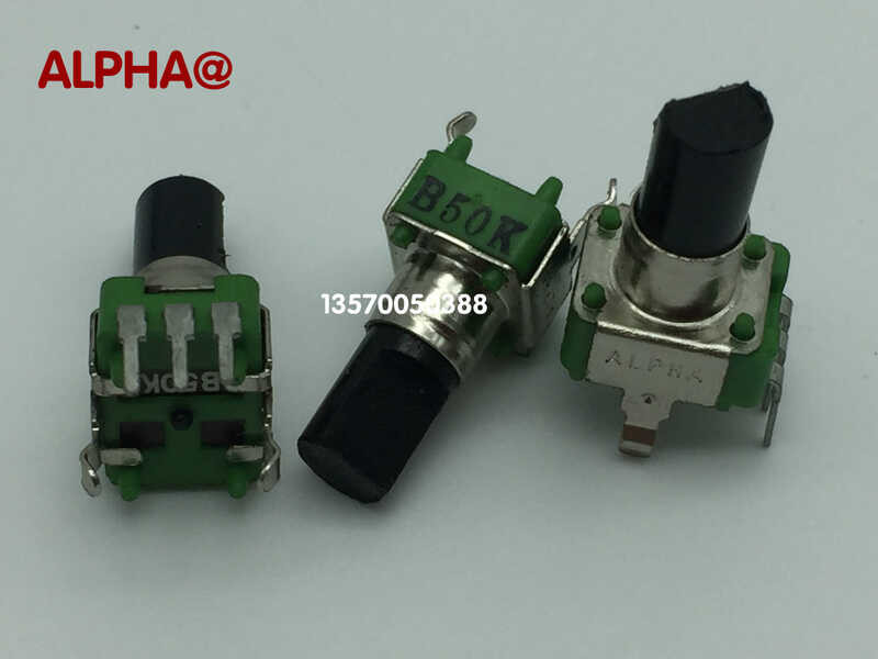 Taiwan ALPHA Alpha RK09 Precision Potentiometer B50K na may Mid Point ...