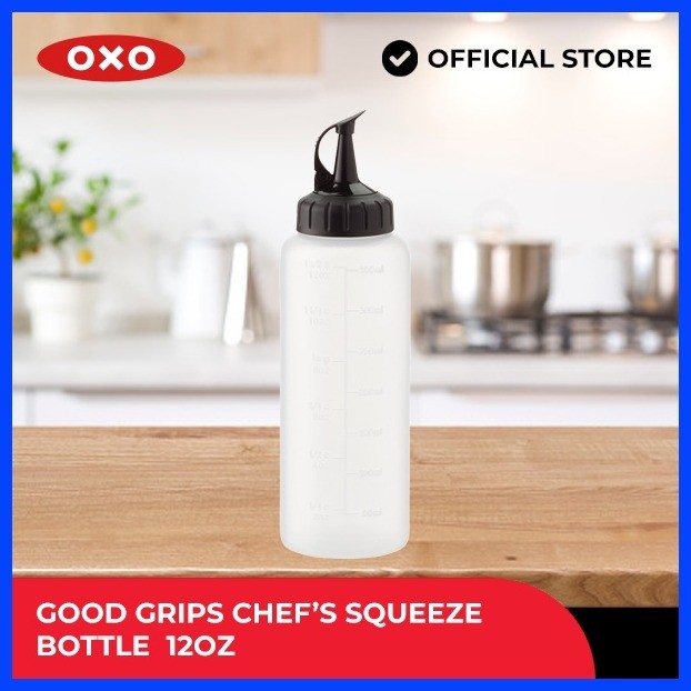 OXO Good Grips Squeeze Bottles - 3er Set Spritzflaschen Für Küche & Grill