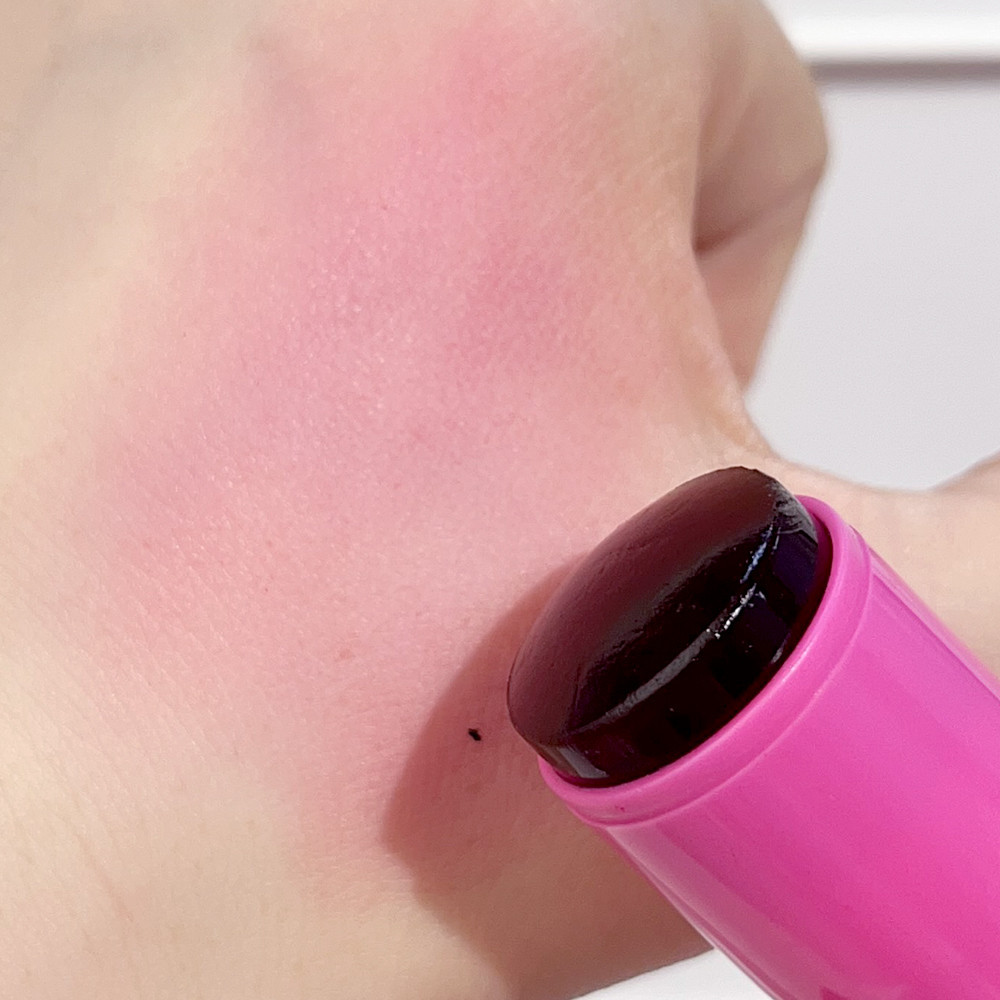 4 Colors Jelly Blush Stick Lip Cheek Rouge Jelly Gel Blusher Stick Long ...