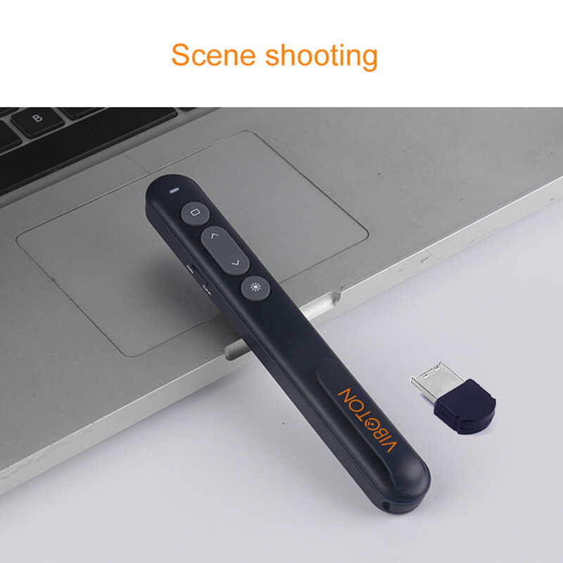 2.4Ghz VIBOTON Pp-936 Wireless Presenter Pointers Remote Control PPT ...