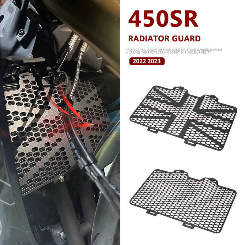 Motorcycle Accessories Metal Grille Guard Radiator Cover For CFMOTO ...