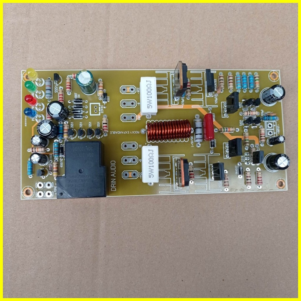 FULLY ASSEMBLED ROCKOLA AMPLIFIER PCB WITH SPEAKER PROTECT | Shopee
