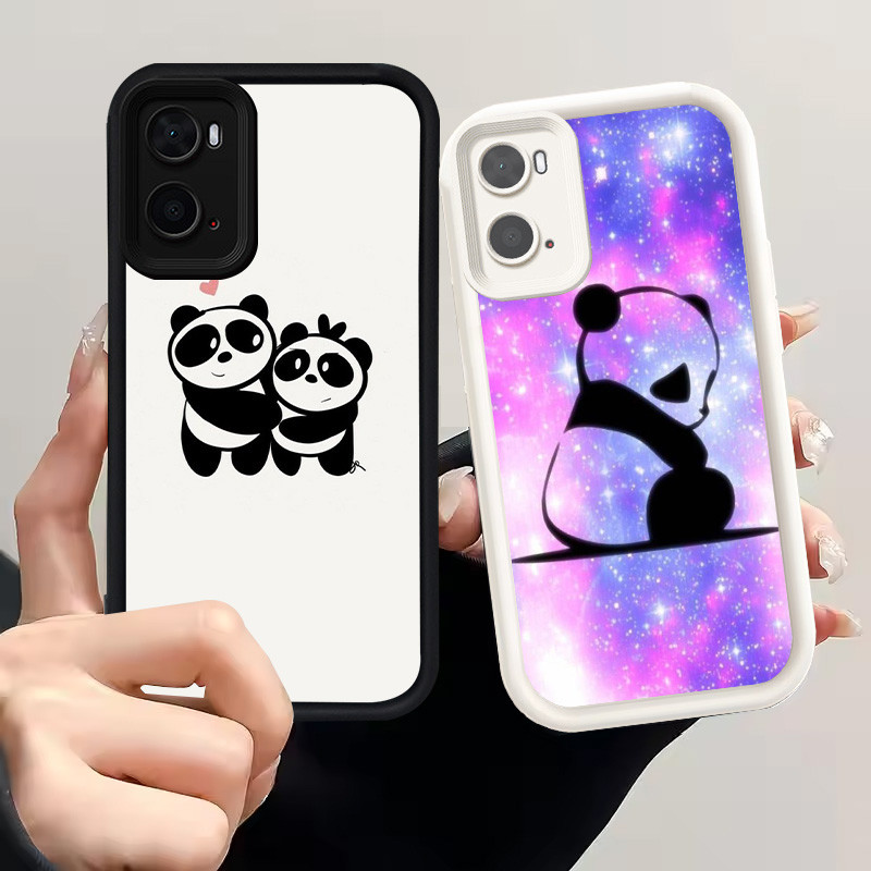 Case For Oppo A57e A36 A57s A76 A57 Silicone Case H 31 Cute Panda 
