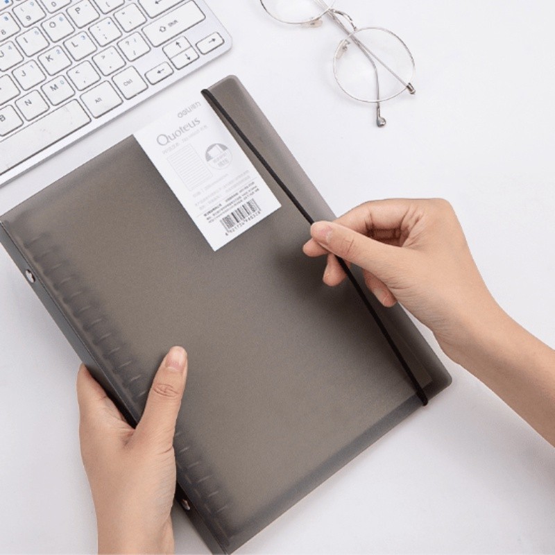 Deli B5 Loose-Leaf Notebook 60 Sheets Binder Notebook Refillable ...