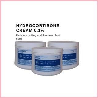 Hydrocortisone Cream 0.1% Anti-itch Cream 500g 