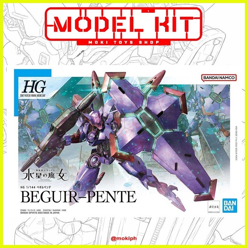 ☢ 1/144 HG BEGUIR-PENTE (MOBILE SUIT GUNDAM: THE WITCH FROM MERCURY ...