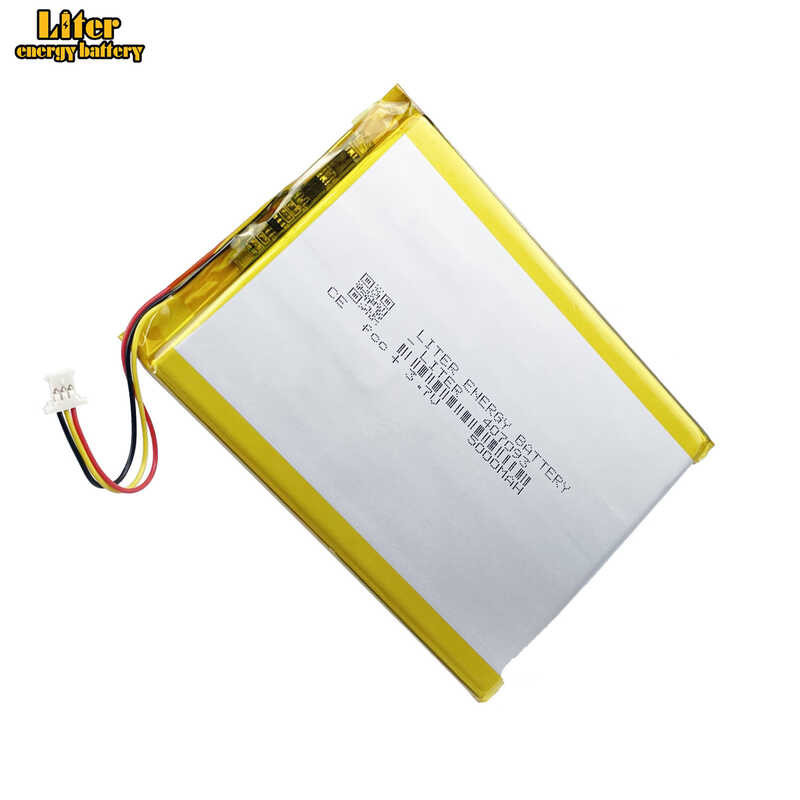 Connector 3 Wires 407093 37v 5000mah Polymer Lithium Ion Lipo Battery For Tablet Pc 7 Inch 1792