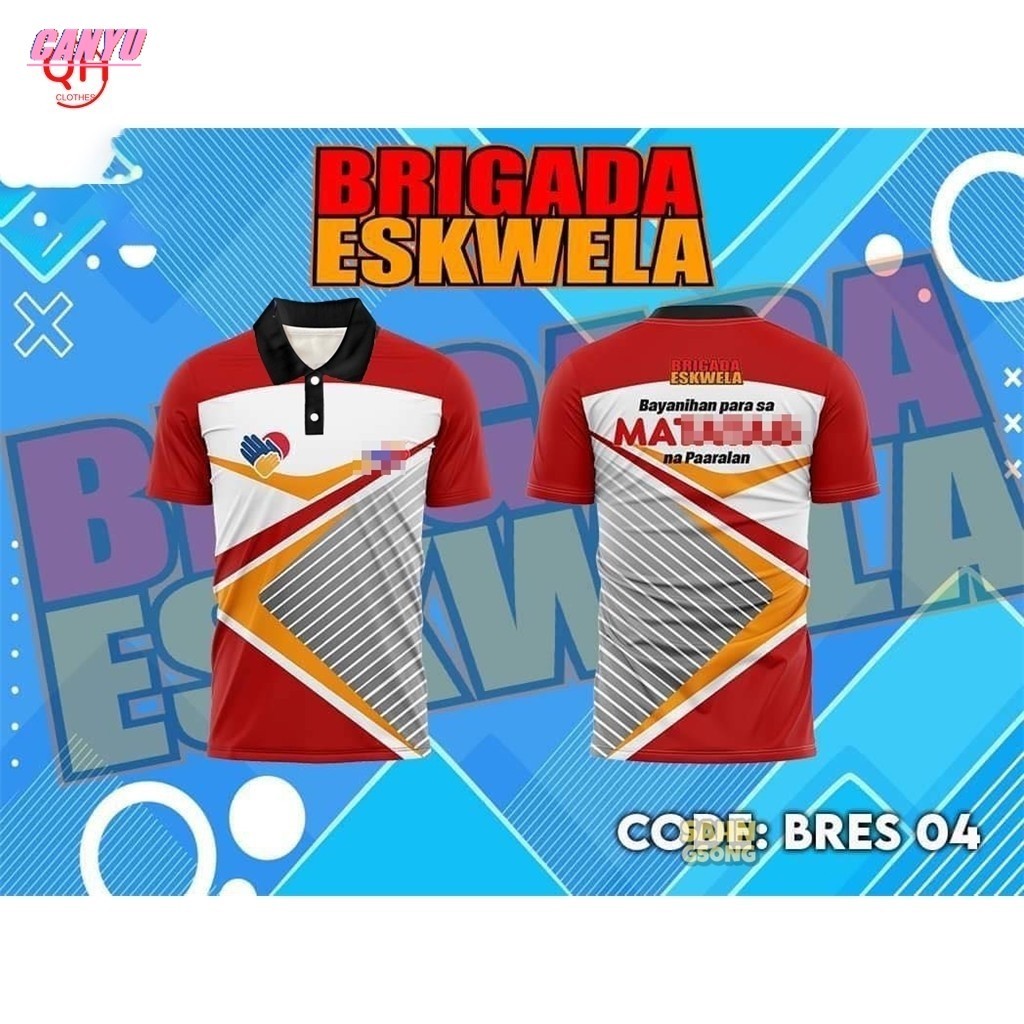 UNIFORM BRIGADA ESKWELA 2024 SUBLIMATION BADGE | Shopee Philippines