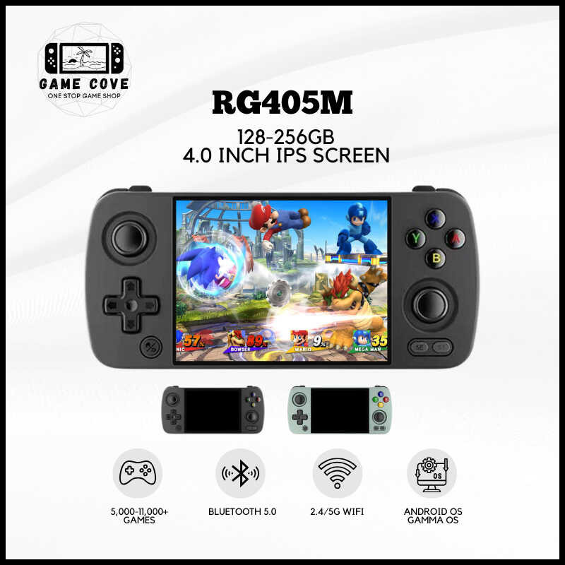 Anbernic RG405M 【 GAMMA OS 】 Premium Portable Handheld Game Console ...