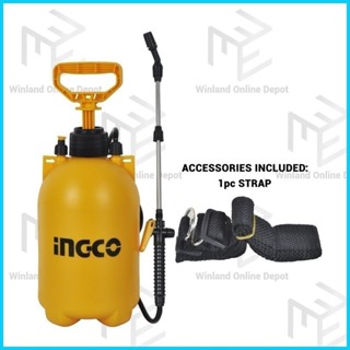 ⭐ Ingco By Winland 5l 8l Pressure Mist Disinfectant Knapsack Spray 