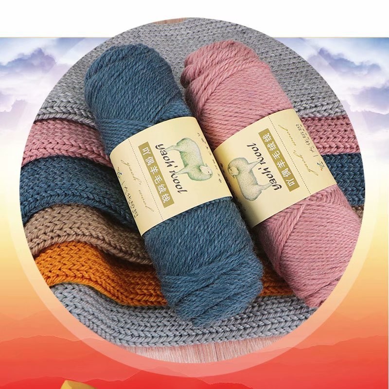 100g Wool Yarn Cashmere Yarn Highquality Soft Silky Warm for Hand