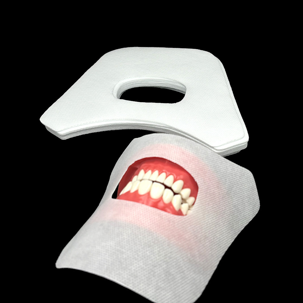 50pcs Dental Face Gauze Oral Cavity Cotton Cloth Towel Dental Face Mask ...